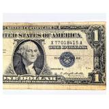 Series 1957 B $1Silver Certificate