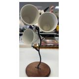 17ï¿½ Decorative Metal Cup Holder