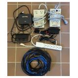 Variety of Power Cords & Surge Protectors