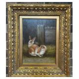 Original Oil on Canvas Painting by Pastor