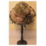Unique Vintage Decorative Hat Arrangement