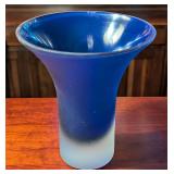 Vintage Blue Italian Vase