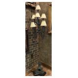 French Gothic Style Floor Lamp 74"