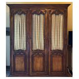 Vintage Armoire & Entertainment Cabinet