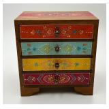 Aapno Rajasthan Style Wooden Jewelry Chest