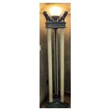 Stunning Large 3-Column Floor Lamp 77"