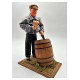 Signed R. Gateau Terracotta Figurine from France