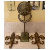 Variety Of Brass & Gold Colored Towel Hangers