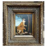 Original Oil on Canvas Painting by Myers 17.5x19.5