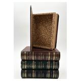 4 Hollow Book Boxes