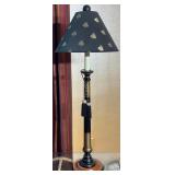 Very Nice Black And Gold Colored Lamp