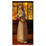 Lladro #1011 "Girl with Pig" Figurine