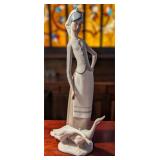 Lladro # 1035 "Girl with Geese" Figurine