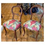 Pair of Small Vintage Chairs