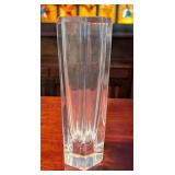 Vintage Signed Kosta Boda Hexagonal Vase
