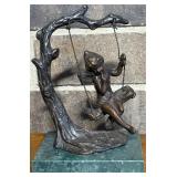 August Moreau Bronze Sculpture