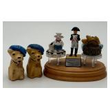 Scotty Dog Shakers, Hand Painted Figurines