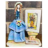Vintage Zampiva Hand-Crafted Porcelain Figurine