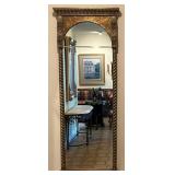 Beautiful Ornate Wall Mirror 25.5" x 66"