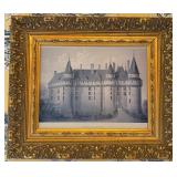 Ornate Framed ï¿½Chï¿½teau de Langeaisï¿½ Signed Print