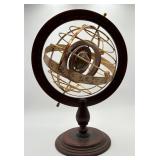 Vintage Ptolemaic Armillary Sphere 22"