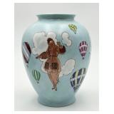 Vintage Signed Hand Painted Doreen Vorsanger Vase