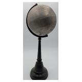 Vintage Pewter & Brass Globe 19 1/2"