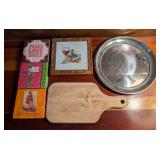 Wine Bottle Coaster, Tray, Party Napkins
