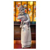 Lladro #1010 "Girl with Lamb" Figurine
