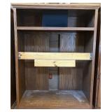 Large Wooden Entertainment Center Piece