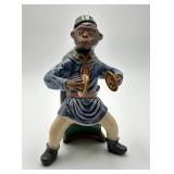 Vintage Chinese Shiwan Pottery Monkey