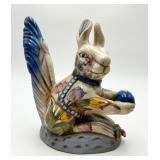 Vintage Hand Painted Ceramic Squirrel