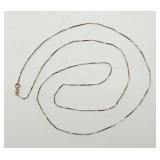 32ï¿½ 14K Gold Herringbone Chain Necklace