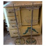 2 Metal 3-Tier Revolving Shoe Tree