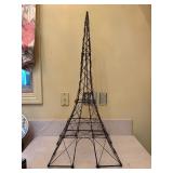 Very Nice Medium Sized Wire Eiffel Tower Figurine