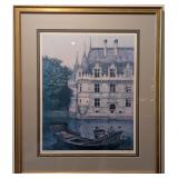 "Azay-le-Rideau" Limited Edition Giclï¿½e 34" x 39"