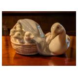 Lladro #4895 "Ducklings with Mother" Figurine