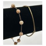 2 12K Gold Filled Bracelets
