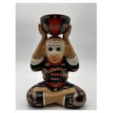 Vintage Ceramic Chinoiserie Monkey Bowl
