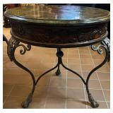 Gorgeous Marble Top Side Table