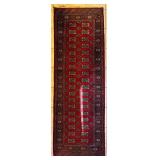 Very Nice Multi-colored Runner 31" x 94"