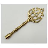 Vintage Brass Gas Valve Fireplace Key