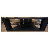 Very Nice Black  2-shelf TV Stand