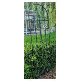 Fleur-de-Lis Garden Trellis 84 1/2" Tall