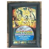 "Motown, The Musical" Poster Signed by Cast