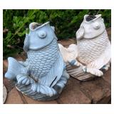Pair of Fish Sprinklers 6"