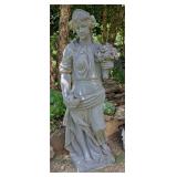Life-Sized Maiden Garden Statue 66 1/2"