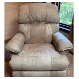 Very Cozy Polyester And Polyurethane Recliner
