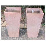 Pair of Rectangular Planters 20"