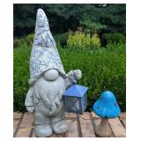 Garden Gnomes w/Mushroom
